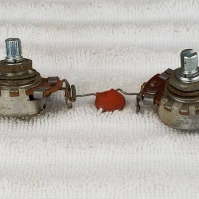 1965 Gibson SG JR Wiring Harness - (2) Centralab Pots + Cap image 1