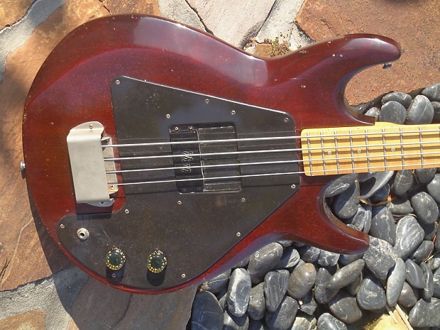 1974 Gibson Grabber Bass signed by Gene Simmons