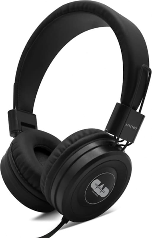 CAD MH100 Closed-Back Studio Headphones, Black image 1