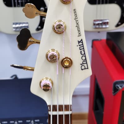 Phoenix Bomber bass BB4 ash Tune MIJ jazz bass passive active | Reverb