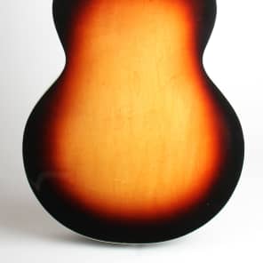 Gretsch  PX-6104 Corsair Arch Top Acoustic Guitar (1958), ser. #27035, original grey two-tone hard shell case. image 4
