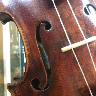 Antique 4/4 size Italian made Valenzano Violin circa 1800 image 17