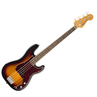 Used Squier Classic Vibe '60s Precision Bass - 3-Color Sunburst w/ Laurel FB image 1