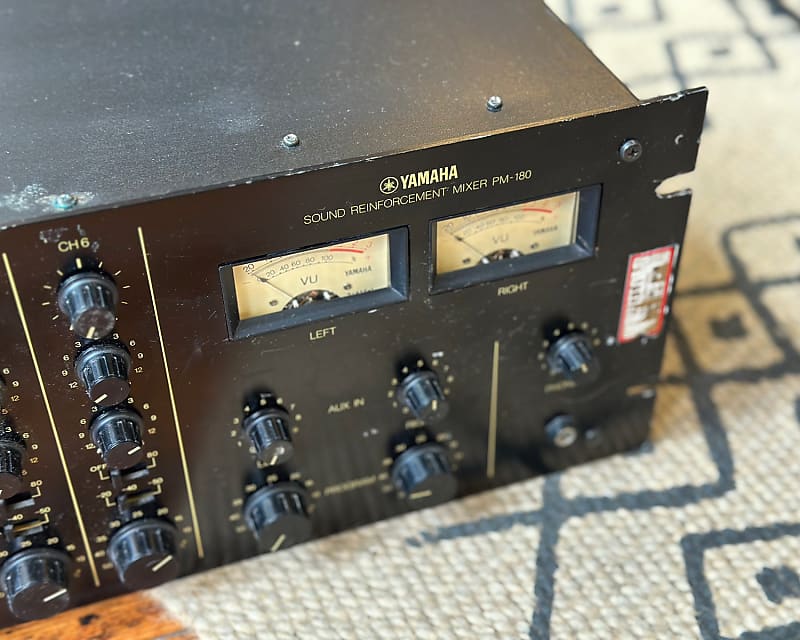 YAMAHA PM-180 ヤマハ マイクプリアンプ 6チャンネルミキサー Amazon | ヤマハ YAMAHA 6チャンネルミキシングコンソール MG06X