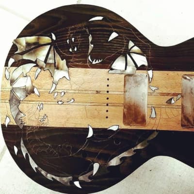 Moya Dragons 7 String custom boutique handmade guitar  2018 image 18