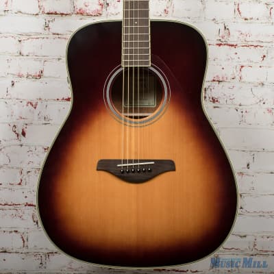 USED Yamaha FG-TA TransAcoustic Acoustic Guitar, Brown Sunburst for sale
