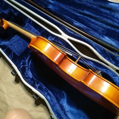 Seidel Stradivarius Copy sized 1/2 Violin, 1982. Germany. Very Good Condition image 12