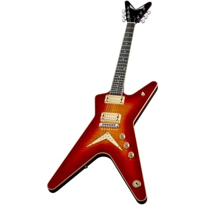Dean USA ML Trans Cherry Sunburst Flame Patents Pending 2024 Electric Guitar pre-order for sale