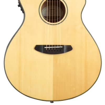 Breedlove Discovery Concert CE Sitka Spruce - Mahogany A/E Guitar - Natural image 1