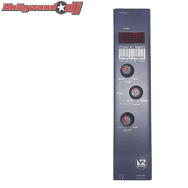 Red Sound Micro BPM DJ Headphone Amplifier & Intelligent BPM Beat Counter image 1