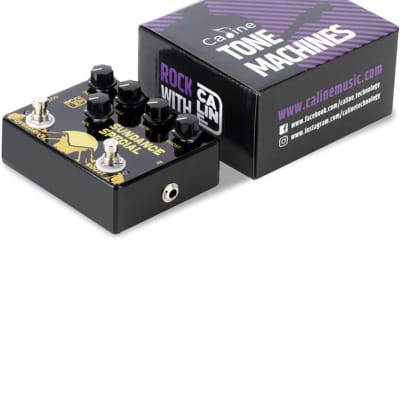 Caline DCP-06 SUNDANCE SPECIAL Boost Overdrive Effect Pedal Dual Guitar Pedal image 6
