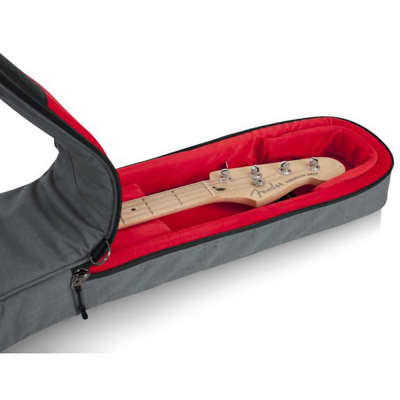 Gator Cases Transit Bass Guitar Travel Carry Padded Protective Gig Bag Grey image 8