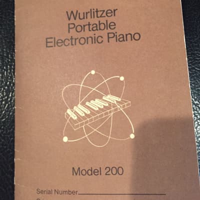 Wurlitzer 200 1970s Black image 5