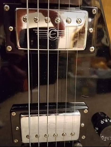 Epiphone Demon VFX 2001 Metallic Black | Reverb