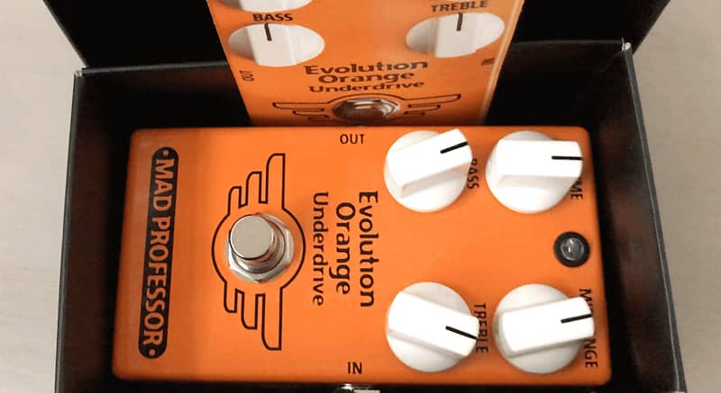 Mad Professor Evolution Orange Underdrive Pedal