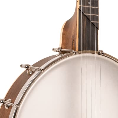Gold Tone HM-100A A-Scale High Moon Hand-Crafted Mahogany Neck 5-String Open Back Banjo w/Hard Case image 10