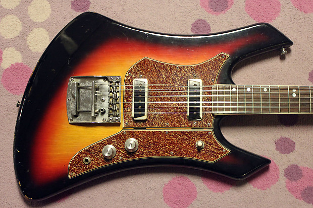 Univox 12 String 1967 Sunburst