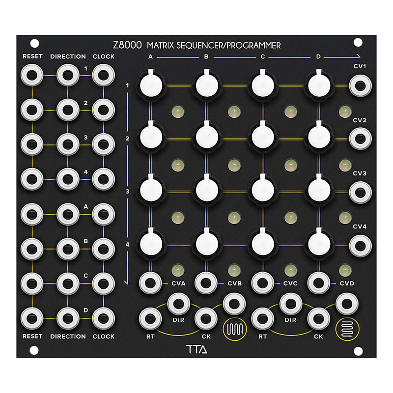 Tiptop Audio Z8000 Matrix Sequencer Eurorack Module (Black)