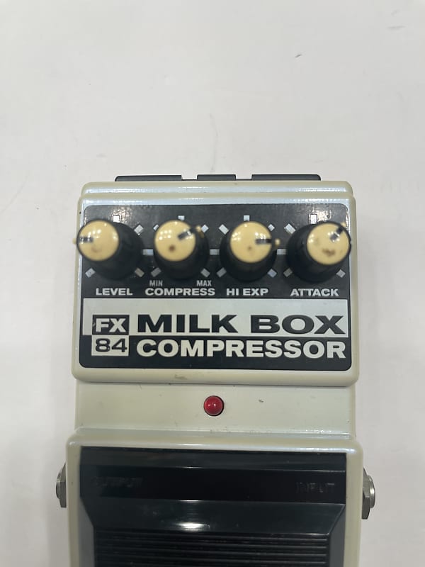 DOD Milk Box Compressor FX84 White 1990s | Reverb Canada