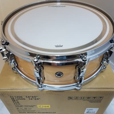 Pearl Pre-Order Reference 14x5" Natural Maple #102 Snare Drum | Special Order | NEW Authorized Dealer image 3