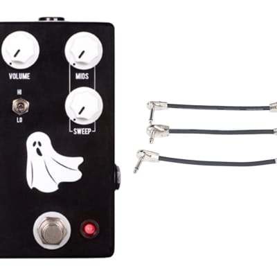 JHS Haunting Mids Mid Cut and Boost Pedal + Gator Patch Cable 3 Pack for sale