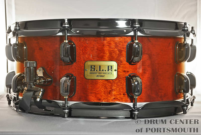 Tama SLP Series G-Bubinga Snare Drum 14x6 image 1