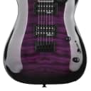 Jackson JS Series Dinky Arch Top JS32Q DKA HT Electric Guitar - Transparent Purple Burst (JS32DKAHTPBd1)