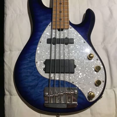 Music Man Sterling Stingray 5 String with Bartolini Pickups & Bag for sale