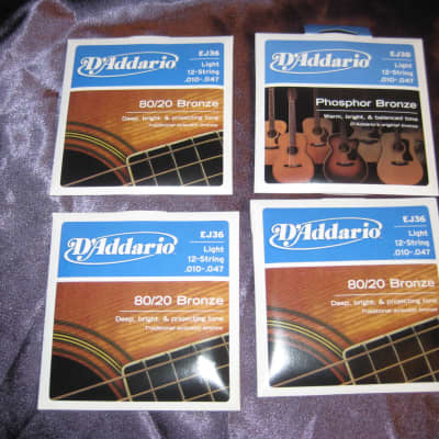 Black Diamond Four 4 Sets of Misc. Electric Guitar Strings Reverb