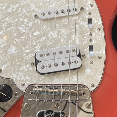 Fender Jag-Stang Fiesta Red Left-Handed #MX21535753 (7lbs, 3.7oz)  Kurt Cobain image 4