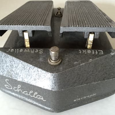 Schaller Double Pedal w/ Fuzz, Tremolo, Treble Boost & Volume 1968 image 6