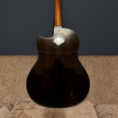 Greenfield G1 Malaysian Blackwood and Alpine Moon spruce with DADGAD/elevated fretboard - Brand new image 8