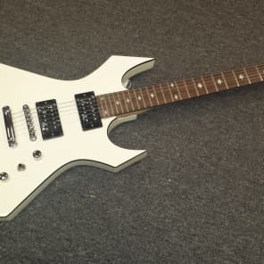 B.C. Rich Revenge Warlock Electric Guitar + Hardshell Case - White | Reverb