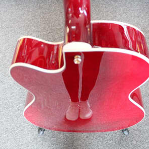 Hofner HCT-J17 2008 Acoustic-Electric Red image 17