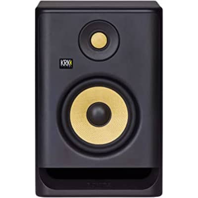 New KRK ROKIT 8 Generation 4 Powered Studio Monitor Speaker (PAIR) | Bundle - Black image 3