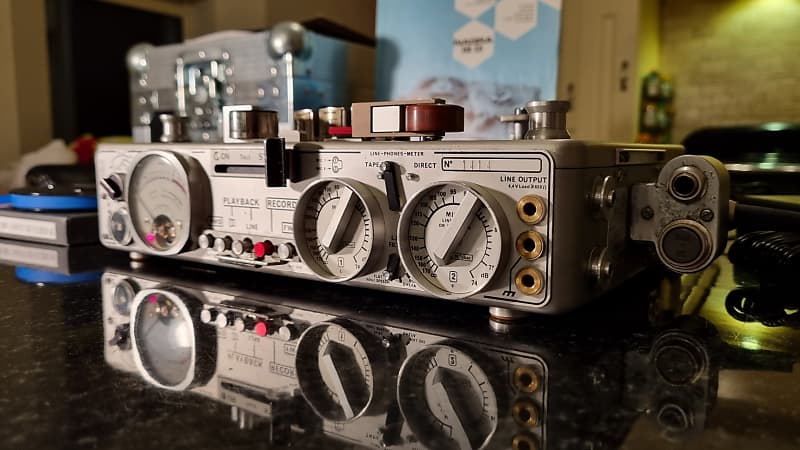 Nagra Kudelski IS-DT - Swiss Reel To Reel- Fully Serviced- With Battery  Pack + Case + Manuals + Reels + Tape - Worldwide Shipping