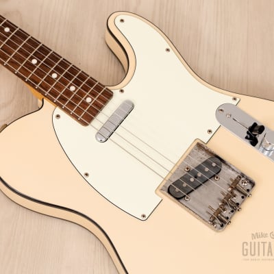 2014 Fender Telecaster Custom '62 Vintage Reissue TL62B Olympic White, Japan MIJ image 7