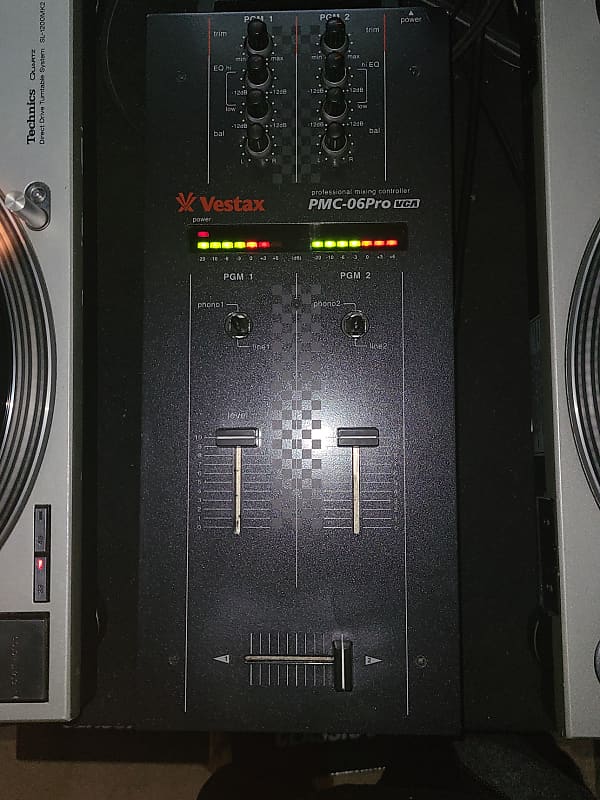 Vestax PMC-06 Pro VCA Black | Reverb