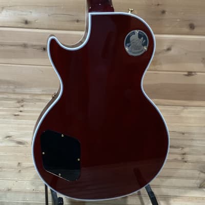 Gibson Custom M2M Les Paul Custom Figured Top Gloss Electric Guitar - Dark Cherry Burst image 4