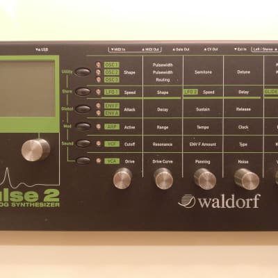 Waldorf Pulse 2 Desktop Analog Synthesizer -  komplett mit Originalverpackung und Netzteil