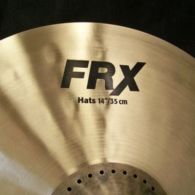 Sabian FRX 14” Hi Hat Cymbals/Natural Finish/Model # FRX1402/Brand New image 2