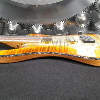 Blackat Guitars Custom Electric Guitar w/ Custom Hard Case image 11