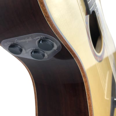 Yamaha NTX5 Nylon-String Acoustic-Electric Guitar - Natural  (O-479A) image 3