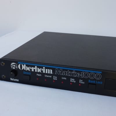 Oberheim Matrix 1000 with V1.2 - Serviced