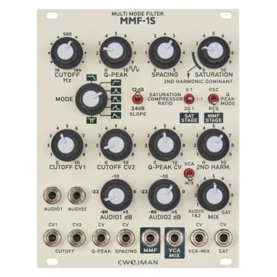 Cwejman MMF-1S マルチモードフィルター　ユーロラック・モジュラー Cwejman MMF-1S Multi Mode Filter | Reverb UK