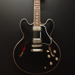 Gibson Chris Cornell ES-335  Flat Black image 1