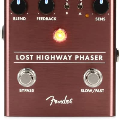 Reverb.com listing, price, conditions, and images for fender-lost-highway-phaser-pedal