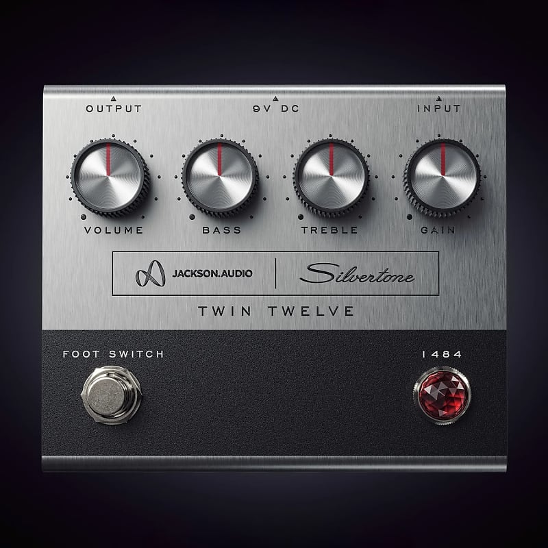 Jackson Audio Silvertone 1484 Twin Twelve Amp & Overdrive Guitar Effects Pedal image 1