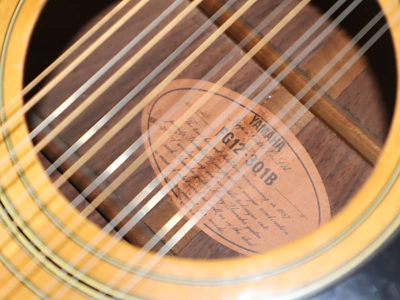 1980's Yamaha FG12-301B Japanese Vintage 12-String Acoustic