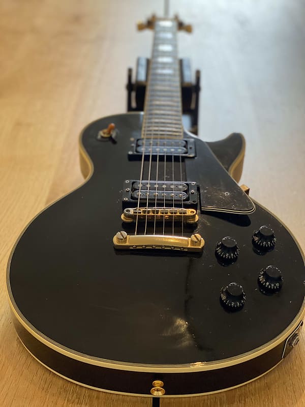 Burny Japanese RLC-70 Custom Black Beauty Circa late 80's/Early